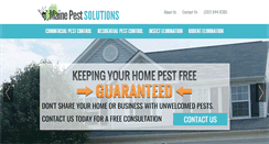 Desktop Screenshot of mainepestsolutions.com